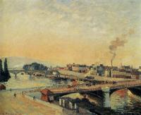 Pissarro, Camille - Sunrise, Rouen